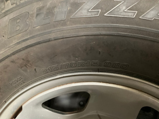 ハイエース100系用　タイヤ、ホイール4本セット！！