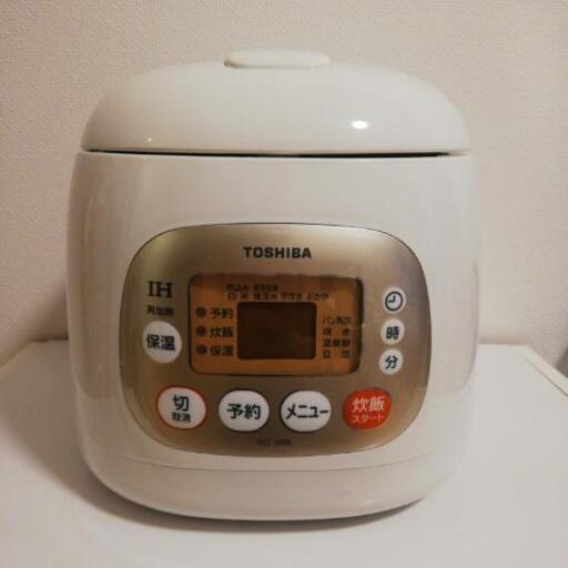 【取引が決まりました】TOSHIBA　RC- 5RX　３合炊き炊飯器