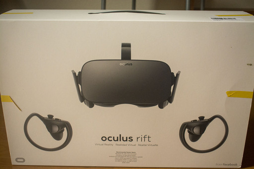  Rift オキュラスリフト　VR ヘッドセット　センサー　タッチコントローラ　セット（中古）