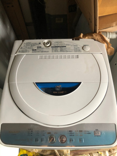 シャープ　2012年製洗濯機　5.5キロ