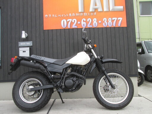 ★15万円！TW200　DF07J　前後タイヤ　バリ山！！ディスクブレーキ！　セル1　実動車★ヤマハ　TW