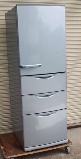 田川市　360L Haier ハイアール AQR-36D2(S) 冷蔵庫 355L 4ドア 右開き 【大型