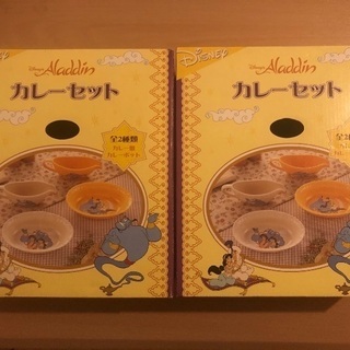 非売品【新品・未使用】アラジン　カレー皿&ポットセット