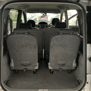 分割OK 審査なし自社ローンの車屋　車検3年4月までのシエンタ　大活躍の７人乗り　経済的な1,500cc  キーレス　平成18年式　走行99,800キロ　ナビ　ETC 両側スライドドア　左側電動　の画像