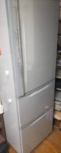 自動製氷 - ノンフロン冷凍冷蔵庫【東芝 375L】