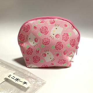 値下げしました！新品未使用！和柄 ポーチ  キティ