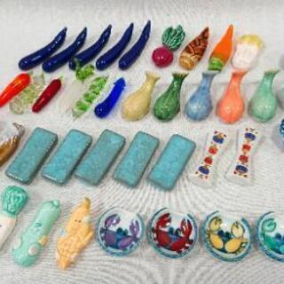 箸置き　おまとめ　45個　野菜・クジラ他