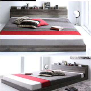 マットレス付きシングルベッドほぼ新品の画像