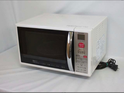 受付終了。シャープ オーブンレンジ RE-180KS ホワイト SHARP