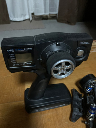 ヨコモドリパケ ケツカキ 切れ角アップ アルミパーツ多数 プロポ付き 値下げしました！