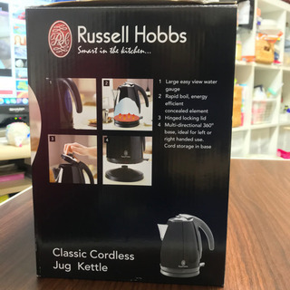 電気ケトル 1.7L ラッセルホブス 美品の画像