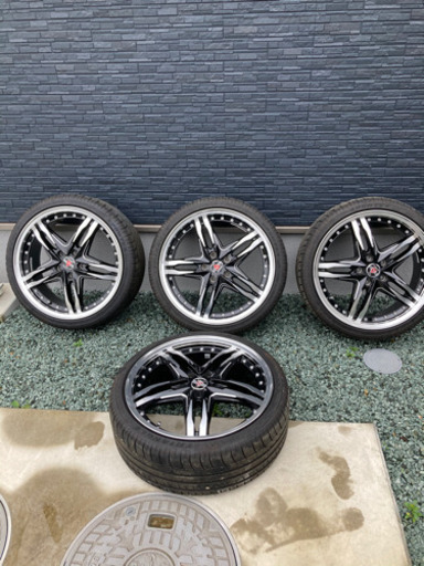 19インチホイール　タイヤ付き