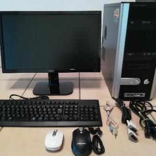i7搭載　旧ゲーミングpcフルセット12Gに増設　ACER21.5