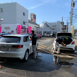自動車の洗車、コーティング作業 スタッフ募集の画像