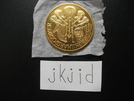 ウイーン金貨１オンス　売ります。