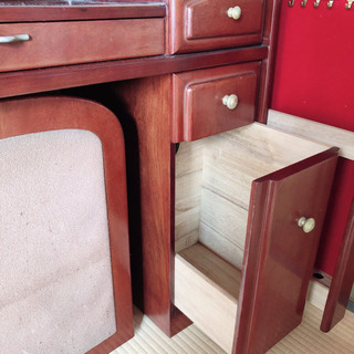 【引渡し済】角元産業　鏡台家具メーカー品　鏡台　ドレッサーの画像