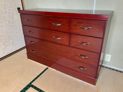 タンス　衣類収納　木製　美品　4段