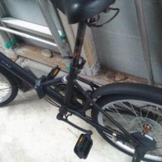 【先着1名】折りたたみ自転車！1年前に購入の画像