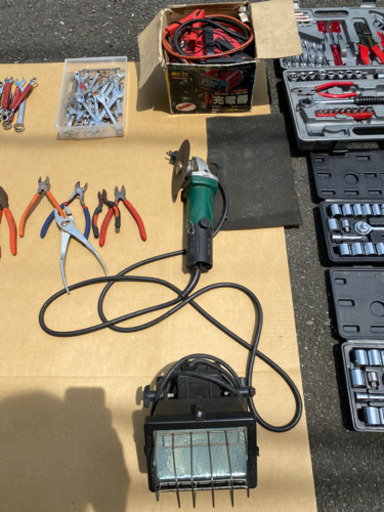 値下げしました　超お得工具セット　コンプレッサー付き