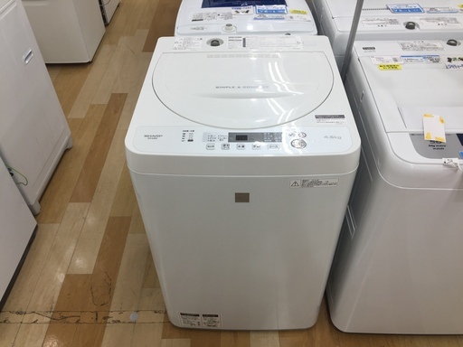 安心の1年保証付き！SHARP　全自動洗濯機　2018年製　【トレファク岸和田店】