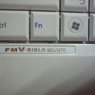 FMV-BIBLO MG/G70　i3小型ノートの画像