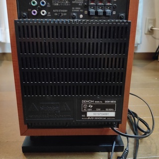 DENON　3.1chアンプ内蔵スーパーウーハー　DSW-ME55の画像