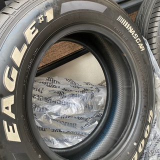 グッドイヤーナスカー ホワイトレター LTタイヤ ハイエース