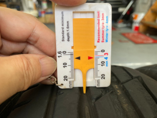 〈値下げしました〉コペン880 アルミホィール＆タイヤセット中古