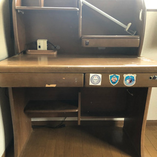 学習机ライト付きの画像