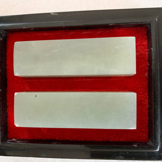 天然石印材・角印素材  印鑑素材　未使用品の画像