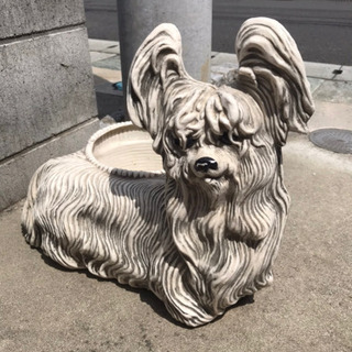 犬の植木鉢ケース