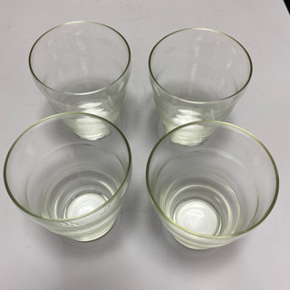ガラスコップ4点セット