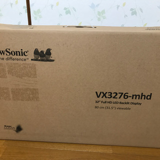 31.5インチモニター（ViewSonic製）