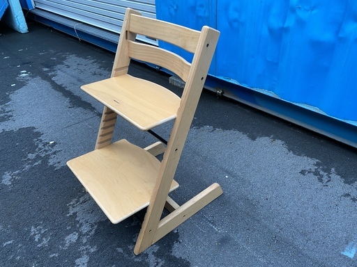 ストッケ STOKKE トリップトラップ TRIPP TRAPP チェア 椅子 木製 ナチュラル 中古品