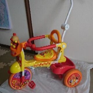 アンパンマン 折り畳み三輪車