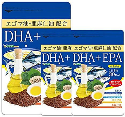 エゴマ油 DHA+EPA シードコムス  3袋