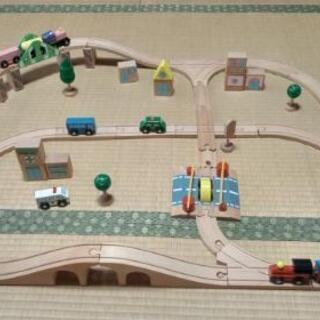 ウッド　手コロ電車　取引中の画像