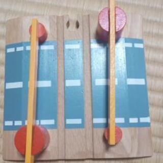 ウッド　手コロ電車　取引中の画像