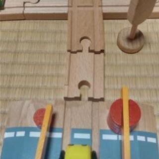 ウッド　手コロ電車　取引中の画像