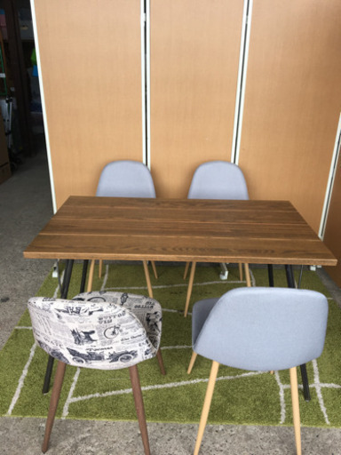 ☆モデルルーム☆展示品☆ジャーナルスタンダード☆ACME☆ダイニングセット☆ほぼ未使用