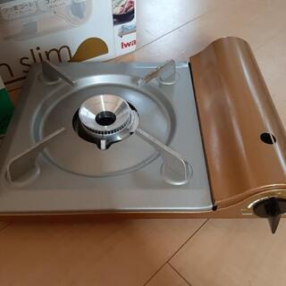 Iwatani　カセットコンロ、カセットボンベ5本セットの画像