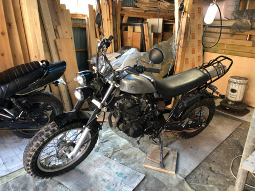 売れました TW200 2JL カスタム