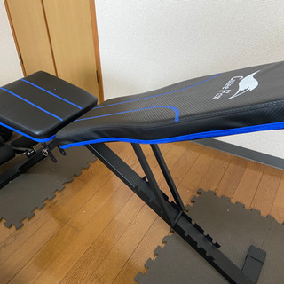 インクラインベンチ+ダンベル10キロ×2
