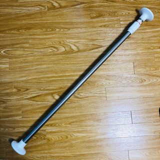【0円】 アイリスオーヤマ つっぱり棒 ステンレス 浴室用 超強力 伸縮棒 長さ110〜190cm YSP-190 突っ張り棒 の画像