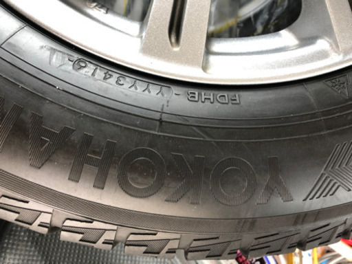 ヨコハマタイヤ　スタッドレスホイールセット　16年　IG50プラス　溝アリ