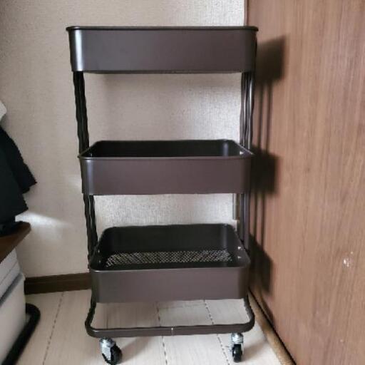 キッチンワゴン キャスター付き 3段