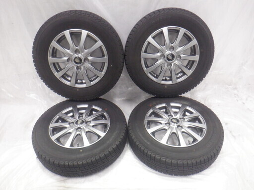 軽用乗用車 JF2型N-BOX、MF33S型MRワゴン　バリ スタッドレス（YOKOHAMA iceGUARD iG30）145/80R13　4本