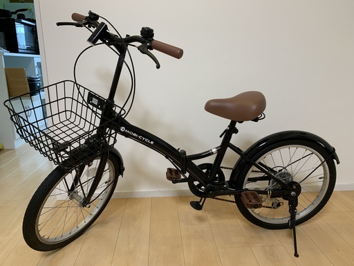 折り畳み自転車（黒）