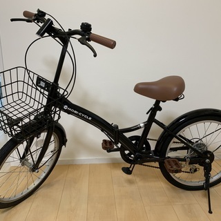 折り畳み自転車（黒）