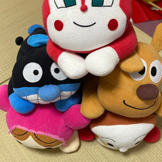 アンパンマンの仲間ぬいぐるみ（クッション？）の画像